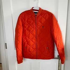Polo by Ralph Lauren Kids Orange Quilted Jacket